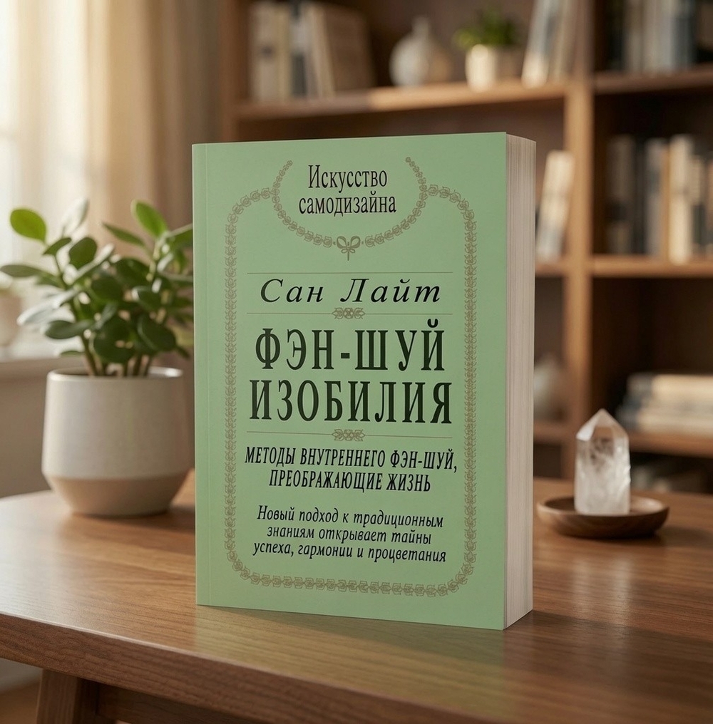Сан Лайт Фэн-Шуй Изобилия Russian Feng Shui Self-Help Book VG Rare